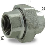  UNION CONIQ FF GLV 3/8" 12X17 