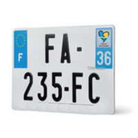  PLAQUE IMMAT ACTUELLE 300X200 
