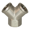  RAC Y 1/4" FF 