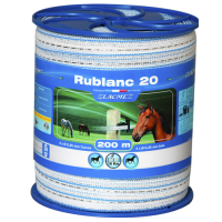  RUBAN RUBLANC 20MM RLX 200M 
