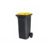  CONTENEUR 120L COUVERCLE JAUNE 