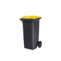  CONTENEUR 120L COUVERCLE JAUNE 