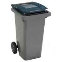  CONTENEUR 120L COUVERCLE VERT 
