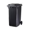  CONTENEUR 360L GRIS/VERT 2ROUE 