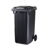  CONTENEUR 360L GRIS/VERT 2ROUE 