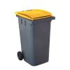  CONTENEUR 360L GRIS/JAUN 2ROUE 