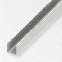  U CARRE 7,5X1MM PVC BLANC 1M 