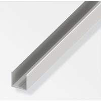  U CARRE 15,5X1,5 PVC BLC 2,5M 