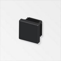  EMBOUT CARRE 15,5MM NOIR 2PCS 