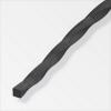  CARRE TORSADE 10X10MM ACIER 2M 