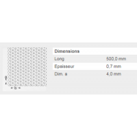  TOLE PERF ROND4 ALUARG 25X50FM 