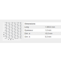  METAL DEPLOYE ALUARG  20X100FM 