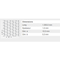  METAL DEPLOYE ALULAIT 20X100FM 