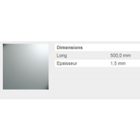  TOLE LISSE 1,5 ALUBRUT 25X50FM 