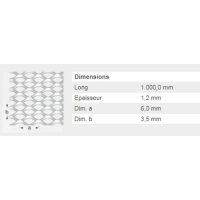  METAL DEPLOYE 6 ACIER 12X100FM 