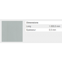  TOLE LISSE ALUNOX 60X100VR 