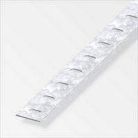  PLAT PERFO23,5 ACIER ZINGUE 1M 