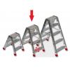 MARCHEPIED ALU DBLE PLIABLE 4M 