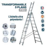  ECHELLE TRANSFO 3PL ALU PRO 