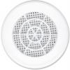  GRILLE RONDE BLANCHE D80/90MM 