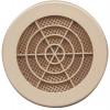  GRILLE RONDE SABLE D80 