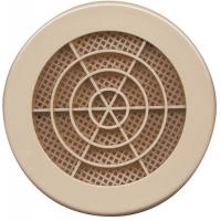  GRILLE RONDE SABLE D125MM 
