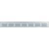  GRILLE ALU ANODISE 50X400MM 