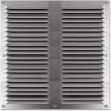  GRILLE ALU ANODISE 250X250MM 