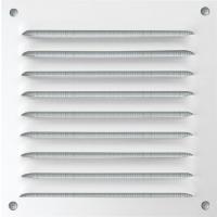  GRILLE ALU BLANC 100X100MM 
