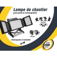  LAMPE RECHARG ORIENT LED 25W 