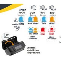  LAMPE FRONTALE RECHARG 1000LM 