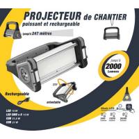  PROJECTEUR MULTI USAGE 2000LM 