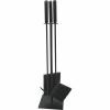  SERVITEUR 4 PCES METAL NOIR 