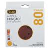  5 DISQUES D125 AUTO-AGRIP G80 