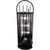  SERVITEUR 4PCES METAL CHROME 