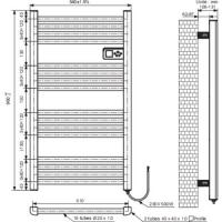  SECHE SERVIETTE ELECT 500W 