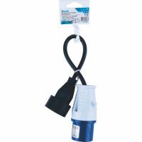  ADAPTATEUR PC MALE > CEE P17 F 
