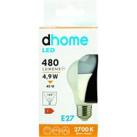  AMPOULE STD E27 2700K 480LM 