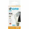  LED STD B22 8.5W 2700K 806LM 