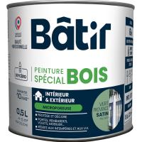  P/BOIS SATIN 0.5L VERT RAL6021 