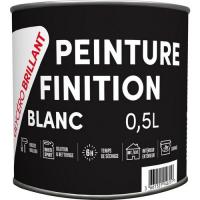  PEINTURE BLANC BRILLANT 0,5L 