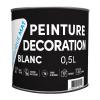  PEINT DECO INT BLC MAT 0.5L 