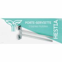  PORTE SERVIETTES MURAL DOUBLE 