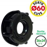  BOUCHON ADAPT PLAST D60MM 
