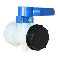  VANNE PLAST CUVE 1000L D60MM 
