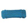  CORDE PP TRESSE BLEU D6MM 