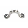  ETRIER AC INOX ENTRAXE 17MM D6 