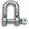  MANILLE DROITE A ZINC AXE D8MM 