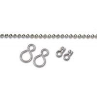 CHAINE BOULE CHROME D3.2MM 