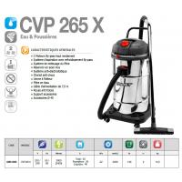  ASPIRATEUR BIDON CUVE INOX 65L 
